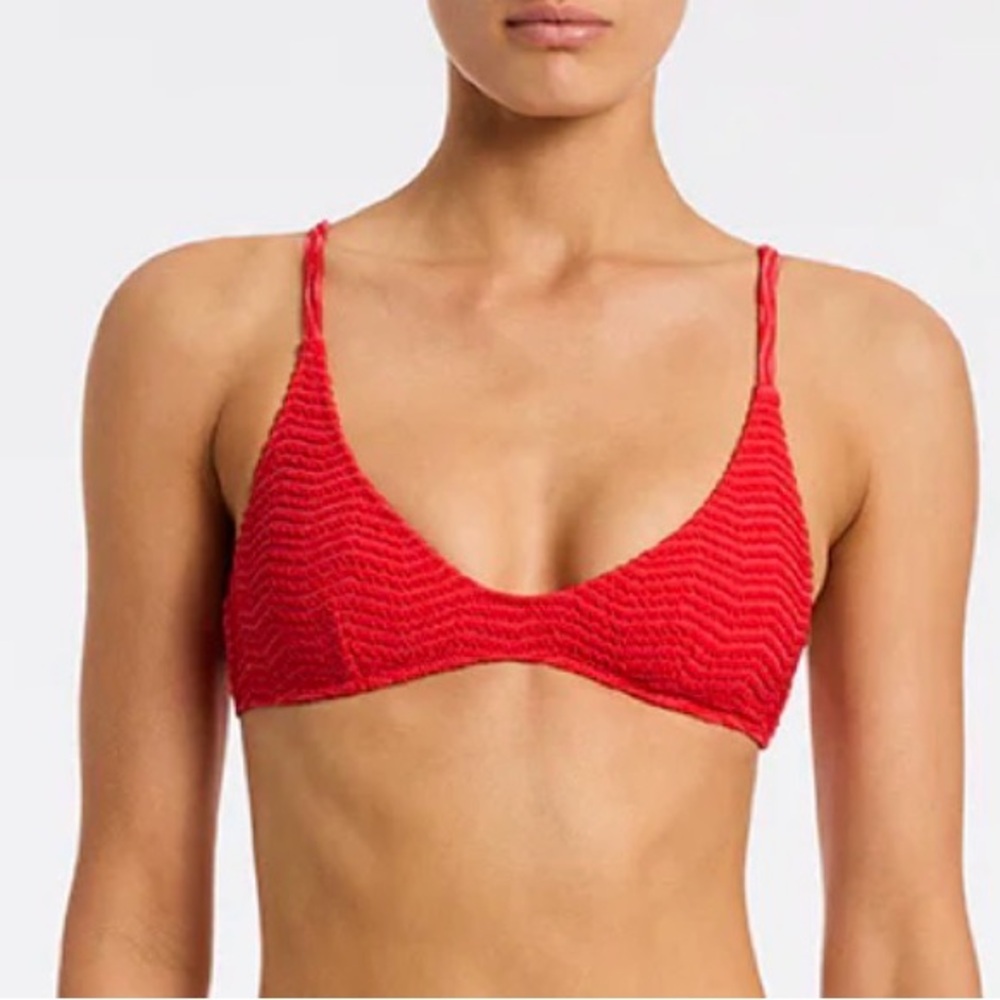 Maia mato red swim top